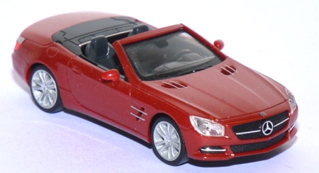 Mercedes-Benz SL Cabriolet mit Hardtop rotmetallic