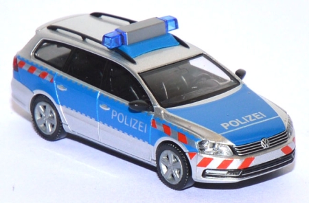 VW Passat B7 Variant Polizei blau