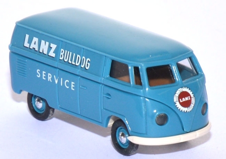 VW T1 Kasten Lanz Bulldog Service blau