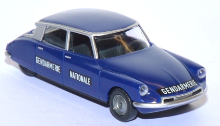 Citroen ID 19 Gendarmerie Nationale Polizei Frankreich ultramarinblau