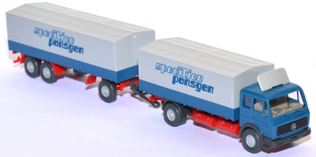 Mercedes-​​​​Benz NG 1632 Pritschenlastzug Spedition Pönsgen