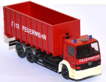 Mercedes-​Benz Atego 2528 Abrollkipper-​LKW Feuerwehr