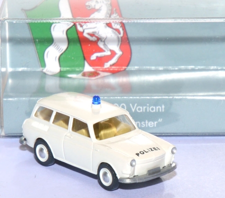 VW 1500 Variant Polizei Münster reinweiß