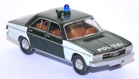 Audi 100 Polizei tannengrün