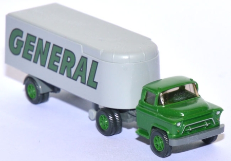 Chevrolet Kühlkoffersattelzug General grasgrün