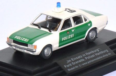 Ford Granada Polizei Hamburg grün