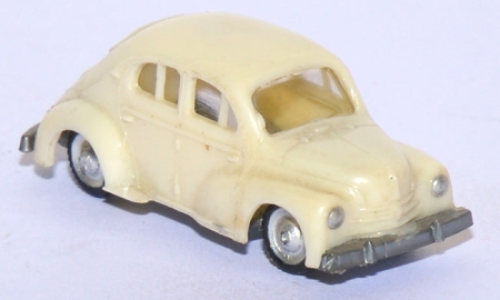 Renault 4 CV cremeweiß