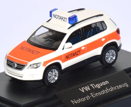 VW Tiguan NEF Notarzt-​Einsatzfahrzeug weiß