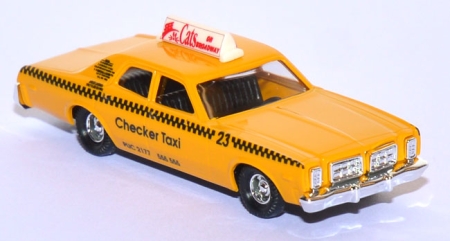 Dodge Monaco Checker Taxi New York - See Cats on Broadway gelb 46607