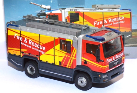 MAN TGM 13.290 Rosenbauer AT Löschfahrzeug Feuerwehr Fire & Rescue 1:43