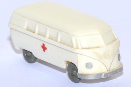 VW T1 Bus Krankenwagen Rotes Kreuz unverglast weiß
