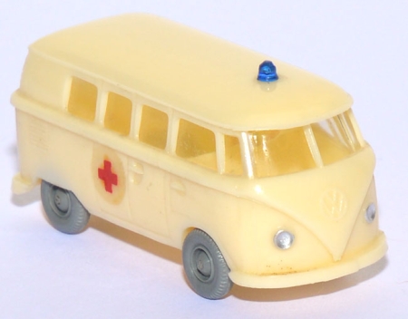 VW T1 Bus Krankenwagen Rotes Kreuz gelbelfenbein