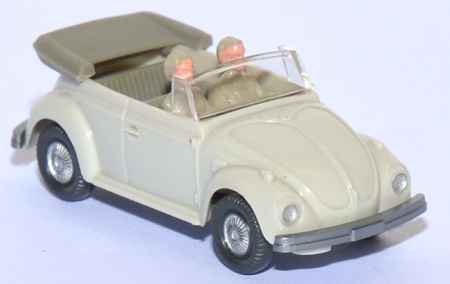 VW Käfer Cabriolet grauweiß