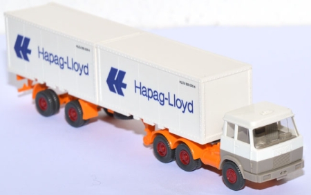 Hanomag-Henschel Containersattelzug 2 x 20 ft. Hapag-Lloyd