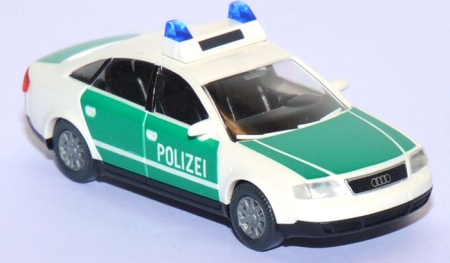 Audi A6 Limousine Polizei minzgrün