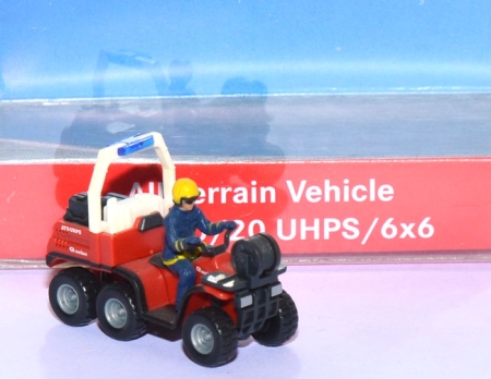 Polaris ATV 100-​20 UHPS 6x6 Rosenbauer Feuerwehr rot