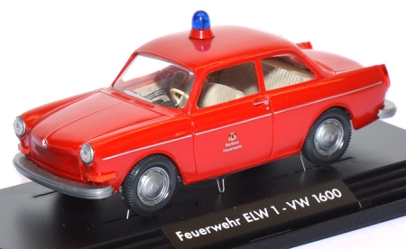 VW 1600 Limousine ELW 1 Berliner Feuerwehr rot