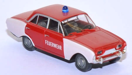 Ford Taunus 17 M '60 Badewanne Feuerwehr rot