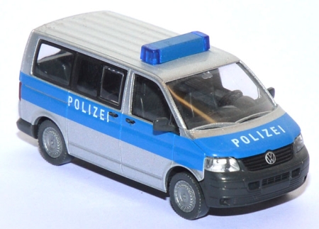 VW T5 Bus Polizei blau