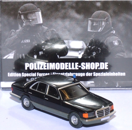 Mercedes-Benz 500 SE Personenschutzfahrzeug BKA Polizei Staatskarosse