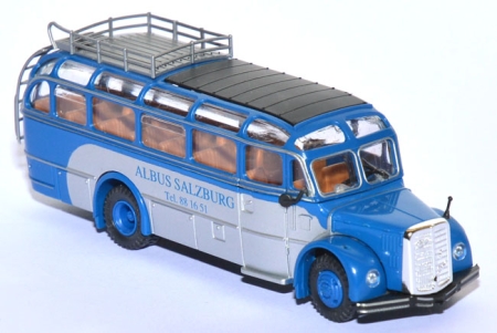 Saurer Komet Bus Albus Salzburg blau
