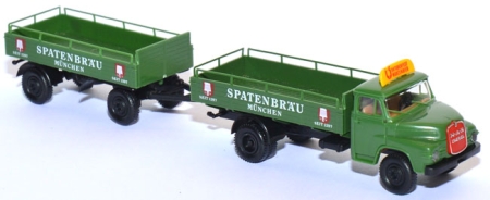 MAN 520 Bierpritschen-​​​Lastzug Spatenbräu München
