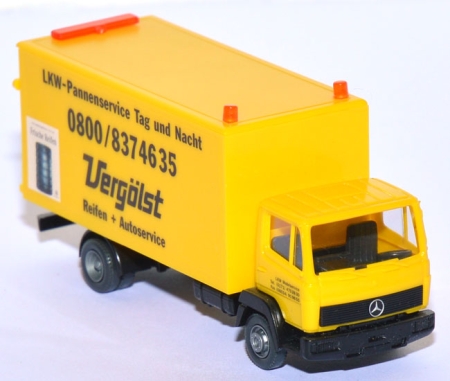 Mercedes-Benz 814 Koffer-LKW Vergölst LKW-Pannenservice