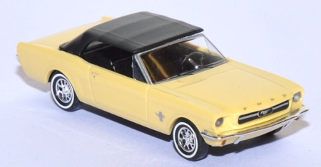 Ford Mustang Cabrio ´64 mit Softtop gelb 47524