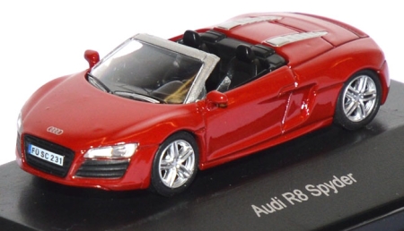 Audi R8 Spyder rot