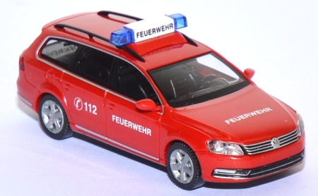 VW Passat B7 Variant Feuerwehr rot