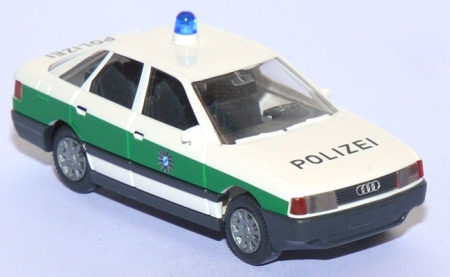 Audi 80 Polizei Ingolstadt minzgrün