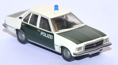 Opel Rekord D Polizei tannengrün