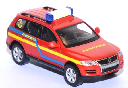 VW Touareg Feuerwehr rot