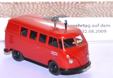 VW T1 Bus Fernmeldefahrzeug Feuerwehr Düsseldorf