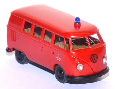 VW T1 Bus Feuerwehr Berlin karminrot