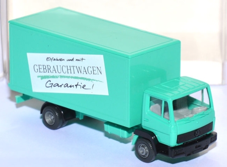 Mercedes-Benz 814 Koffer-LKW - Gebrauchtwagen Garantie leuchtgrün