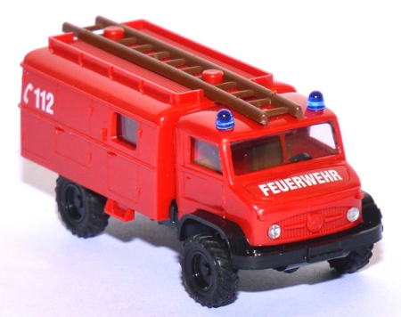 Mercedes-​​​Benz Unimog S Rosenbauer Feuerwehr rot