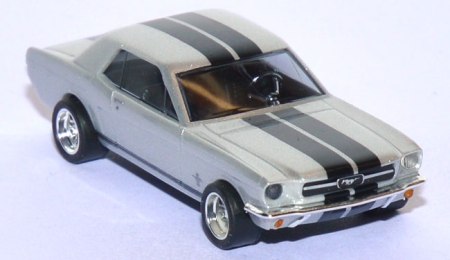 Ford Mustang Coupé ´64 mit Streifen silbermetallic 47573