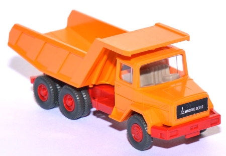 Magirus 232 D 22 AK Muldenkipper hellorangegelb