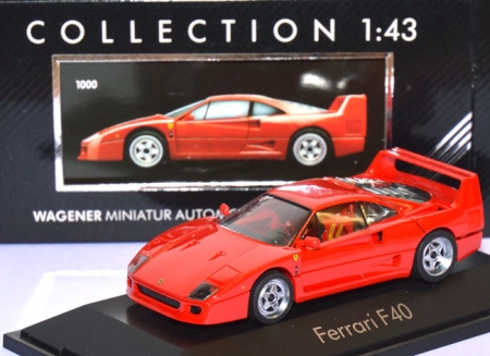 Ferrari F40 1:43 rot