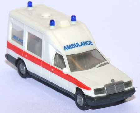 Mercedes-​Benz W 124 Miesen Ambulance KTW weiß
