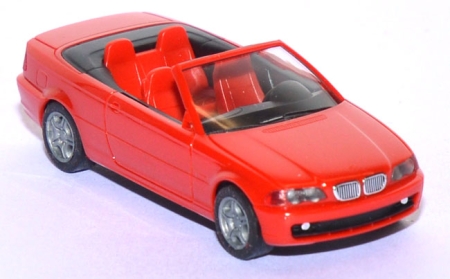 BMW 3er Cabrio rot