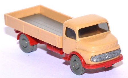 Mercedes-​Benz L 1413 Pritschen-​LKW beige