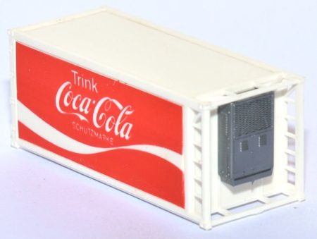 Kühlcontainer 20 ft Coca Cola