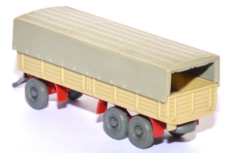 Ackermann Pritschen-LKW-Anhänger (Typ 1) grünbeige