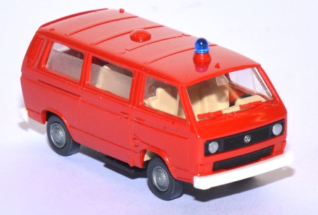 VW T3 Bus Feuerwehr KTW rot