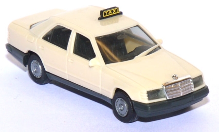 Mercedes-​Benz 300 E (W124) Taxi hellelfenbein