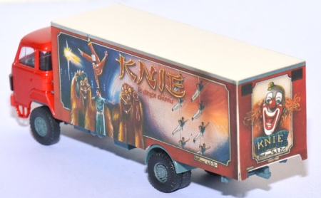 Saurer D 250 Koffer Reklamewagen China Zirkus Zirkus Knie 1984