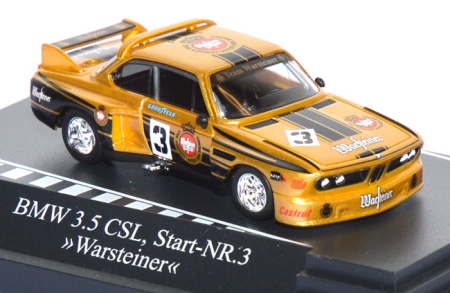 BMW 3,5 CSL Warsteiner - Renndesign #3 gold 40308