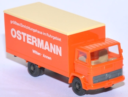 Mercedes-​Benz LP 1317 Koffer-​LKW Ostermann orange